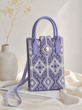 Lavender Woven Mini Everyday Bag