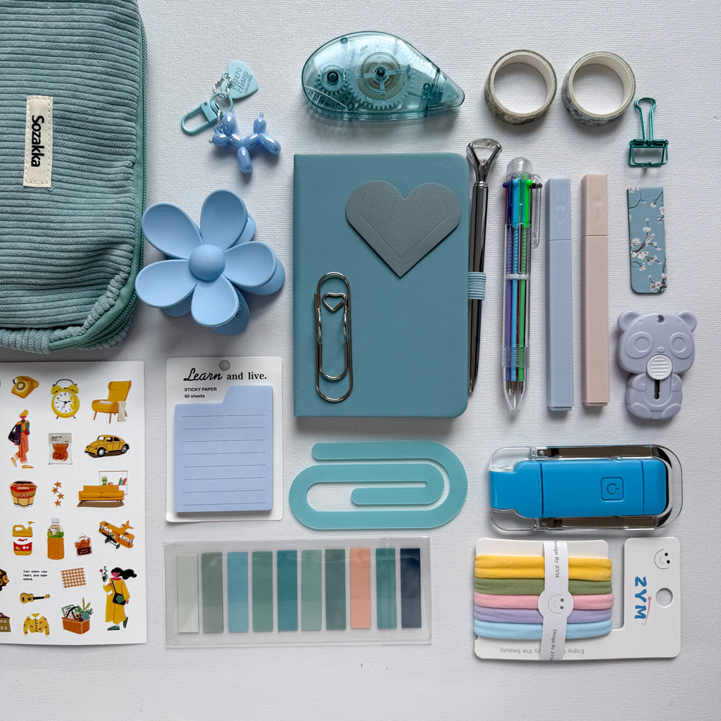 🩵 Blue Bundle — Clear Thoughts, Calm Focus