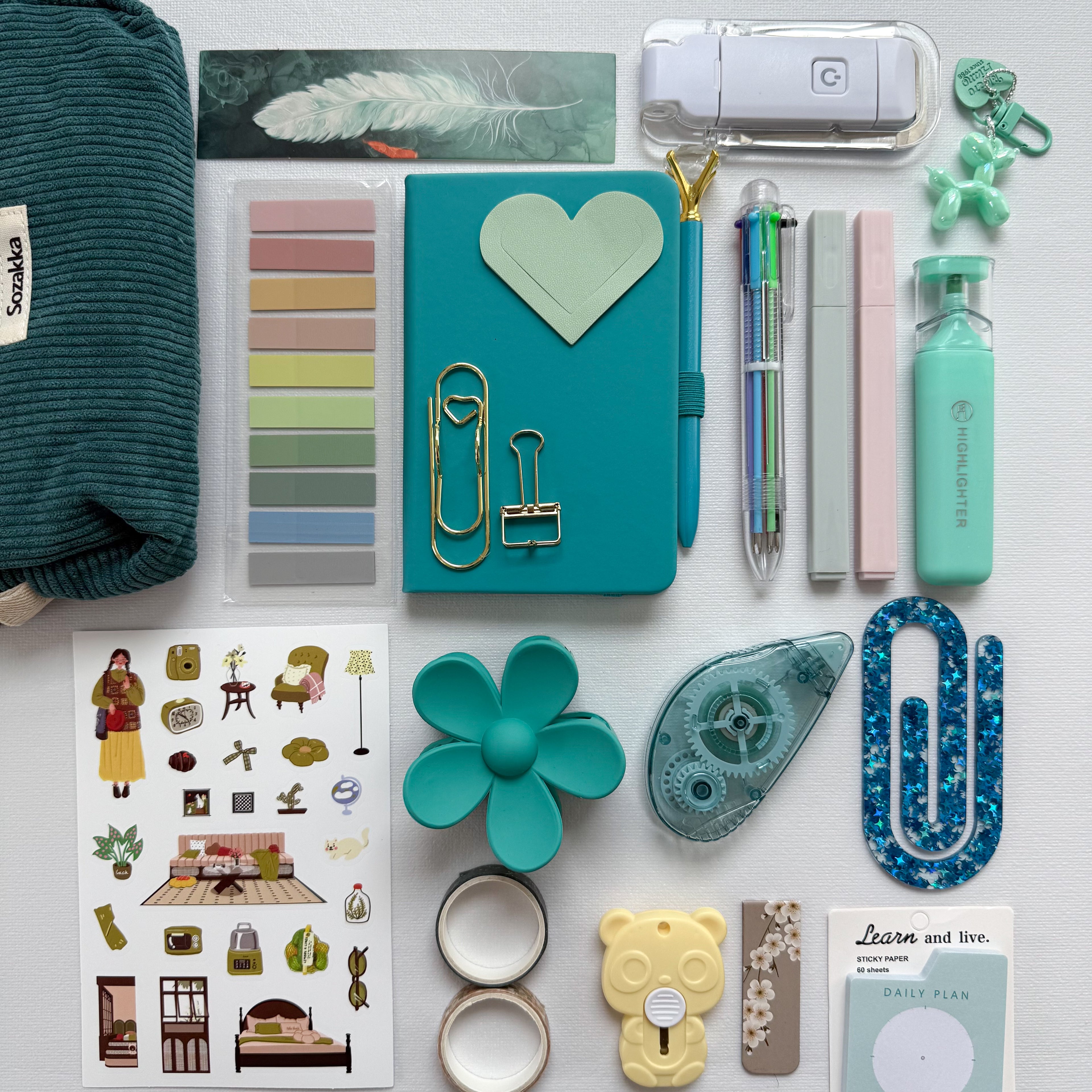 🌿 Green Bundle — Fresh Mind, Calm Balance