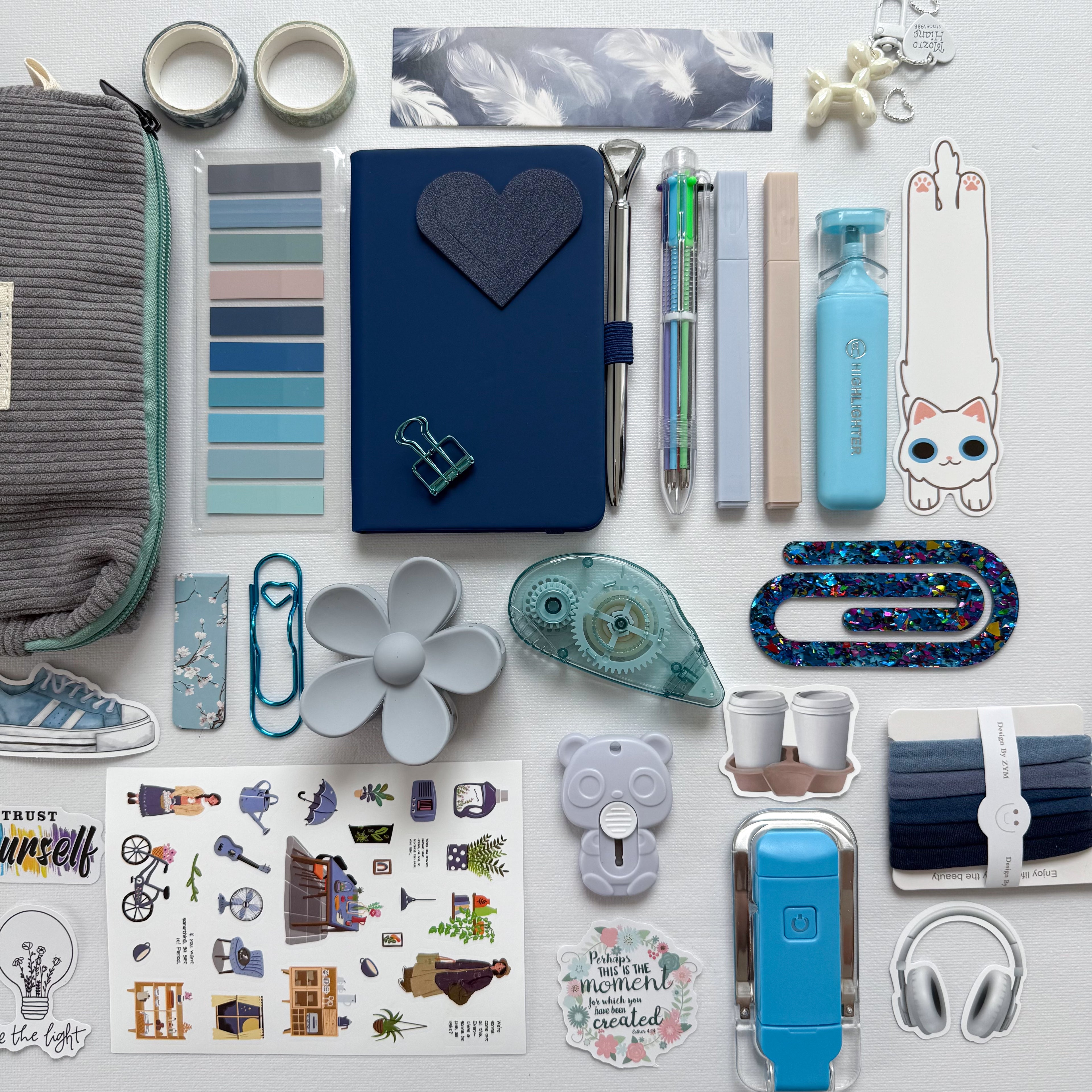 💙 Navy Blue Bundle — Deep Focus, Quiet Confidence