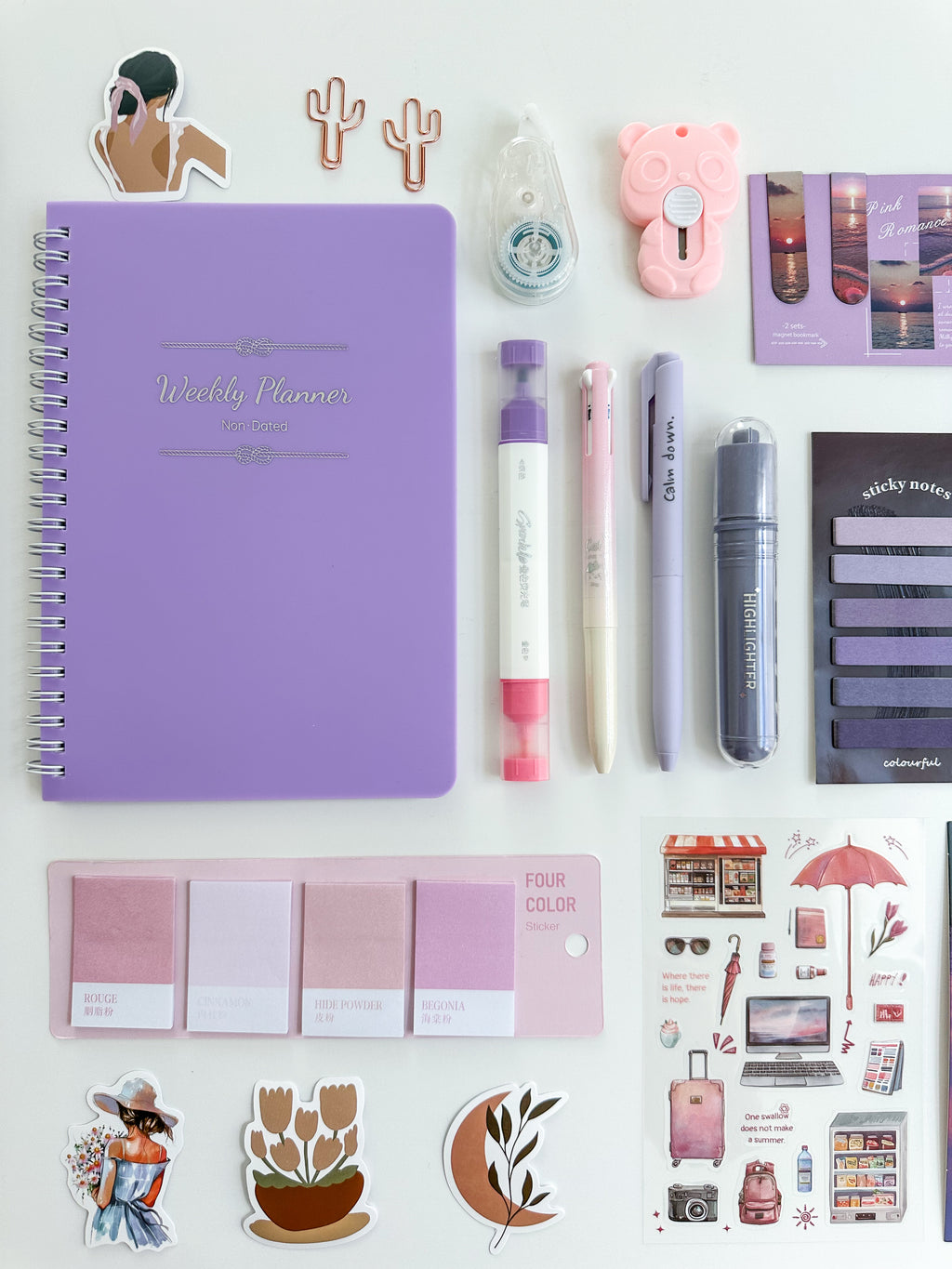 💜 Lavender Glow Planner Bundle
