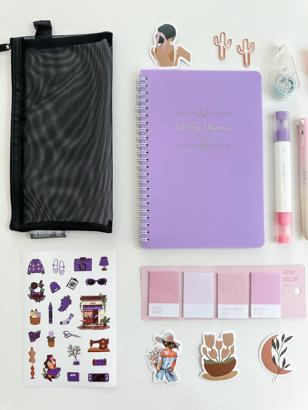 💜 Lavender Glow Planner Bundle