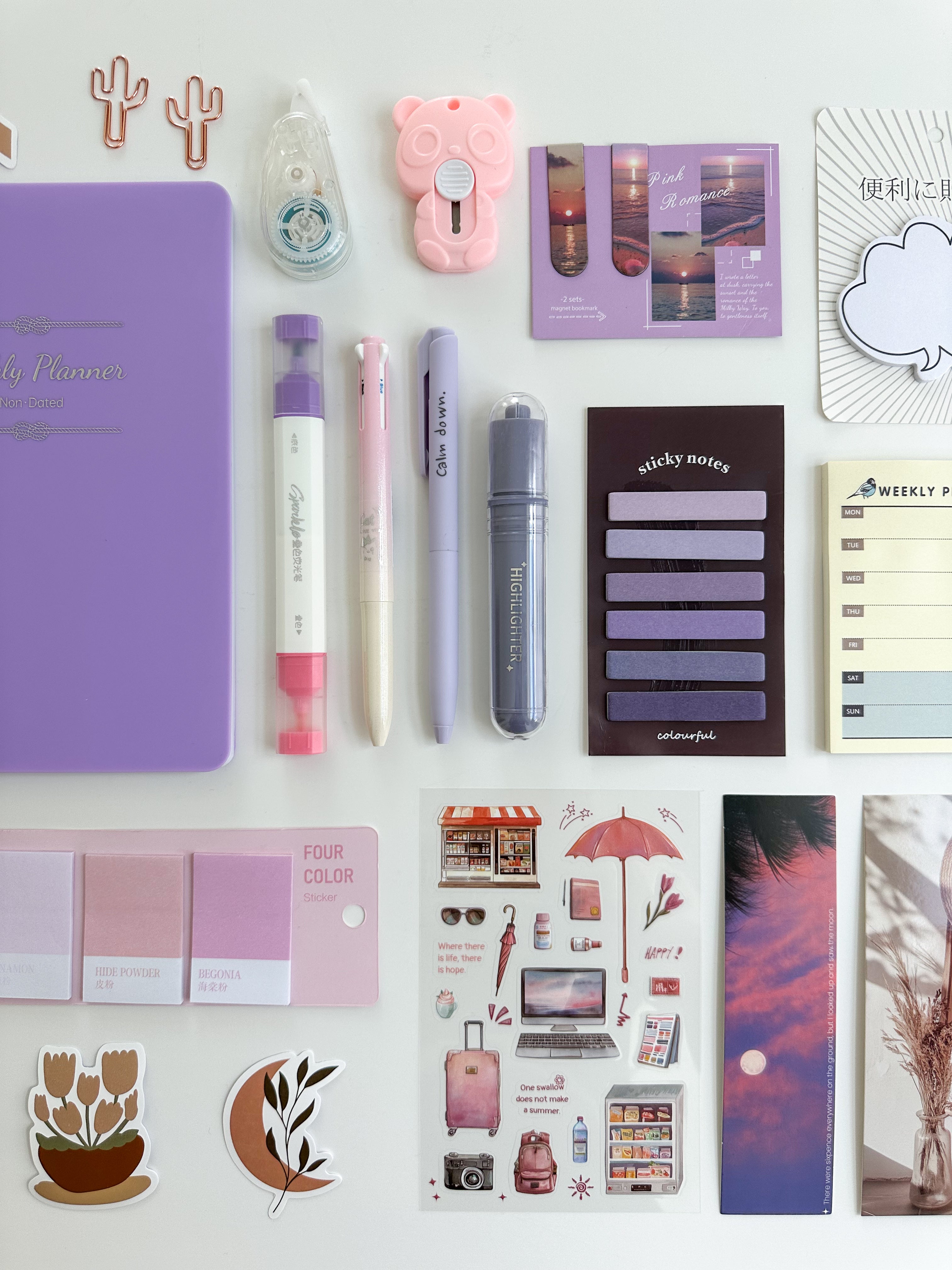 💜 Lavender Glow Planner Bundle