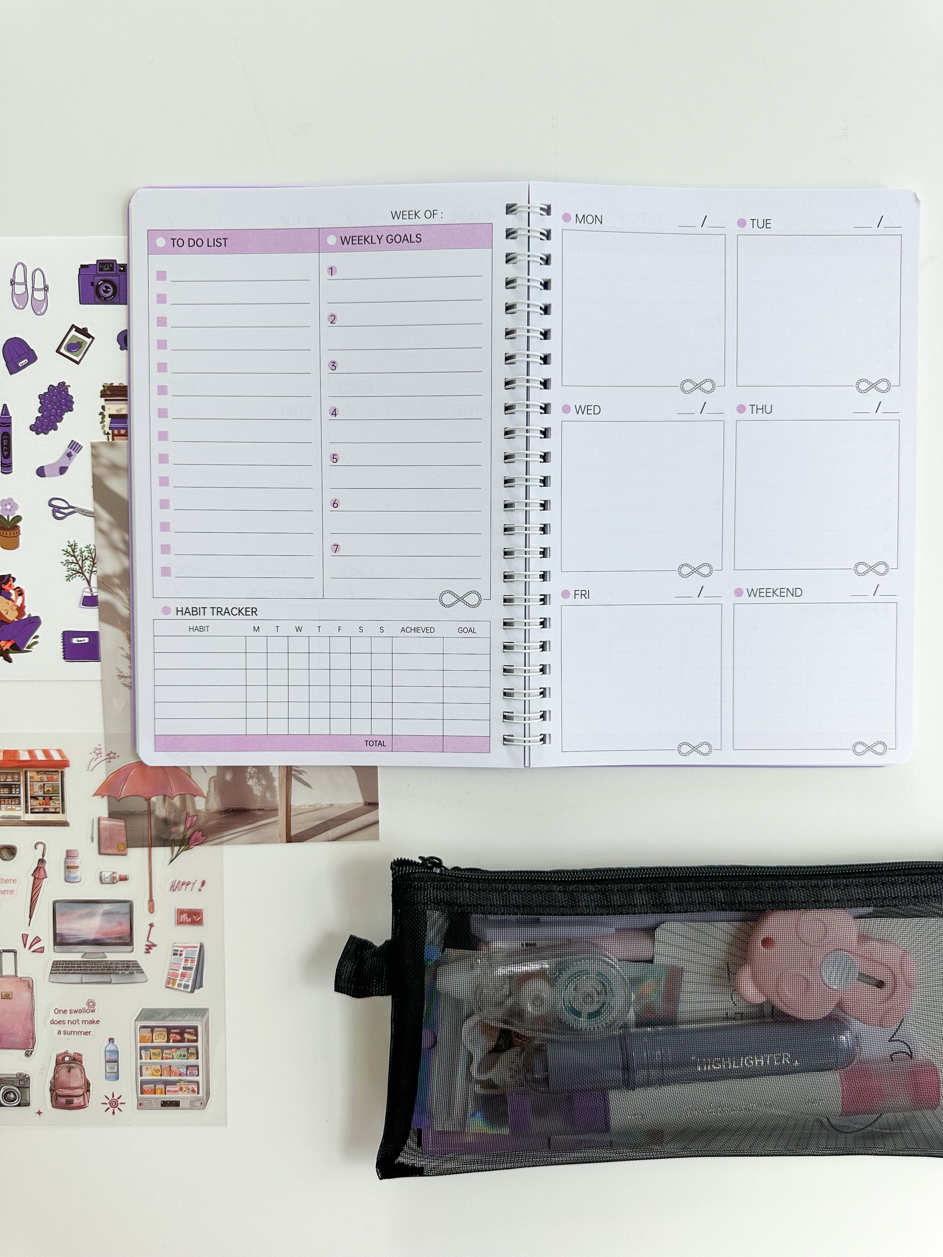 💜 Lavender Glow Planner Bundle