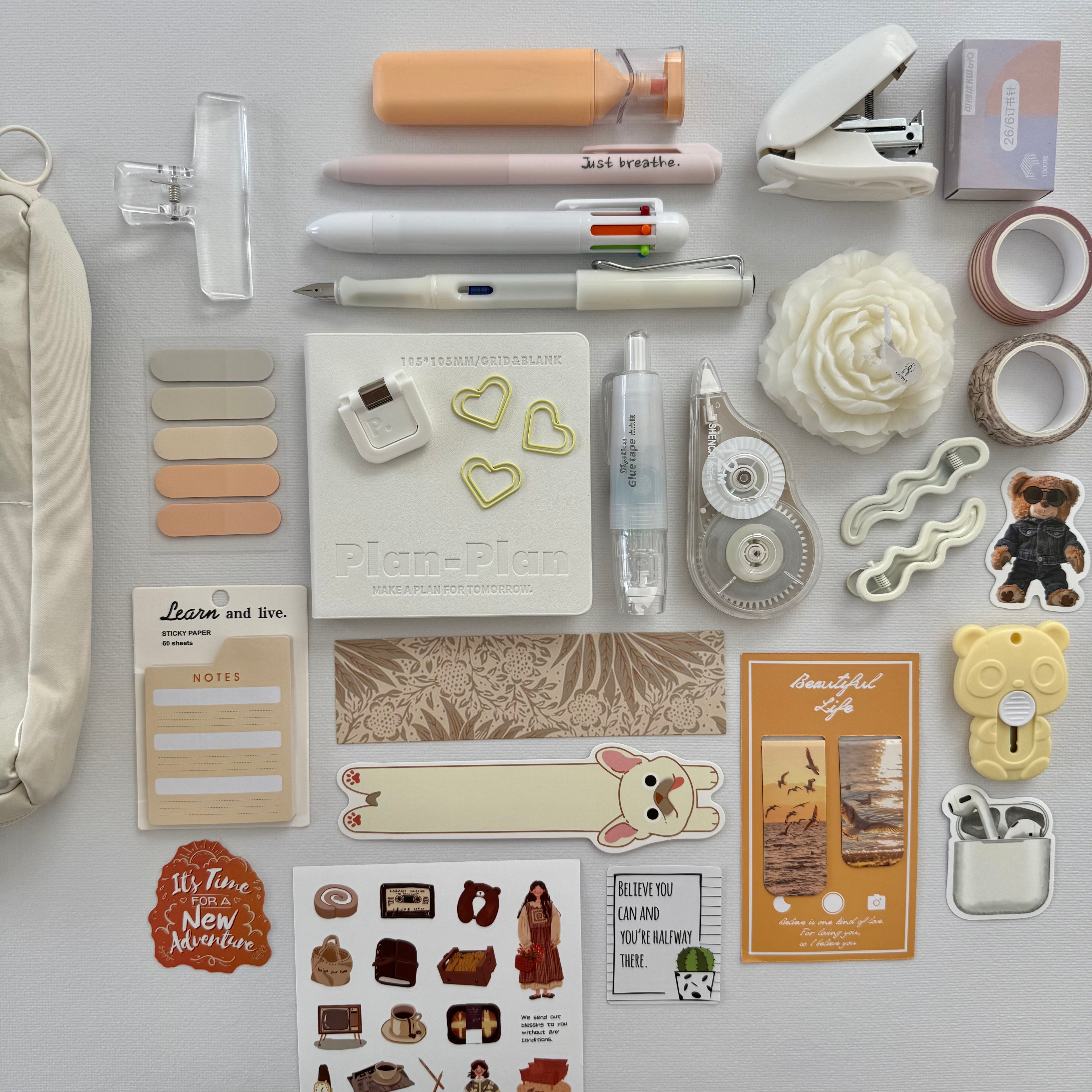 🤍 Ivory Cream Bundle — Warm Simplicity, Soft Ease