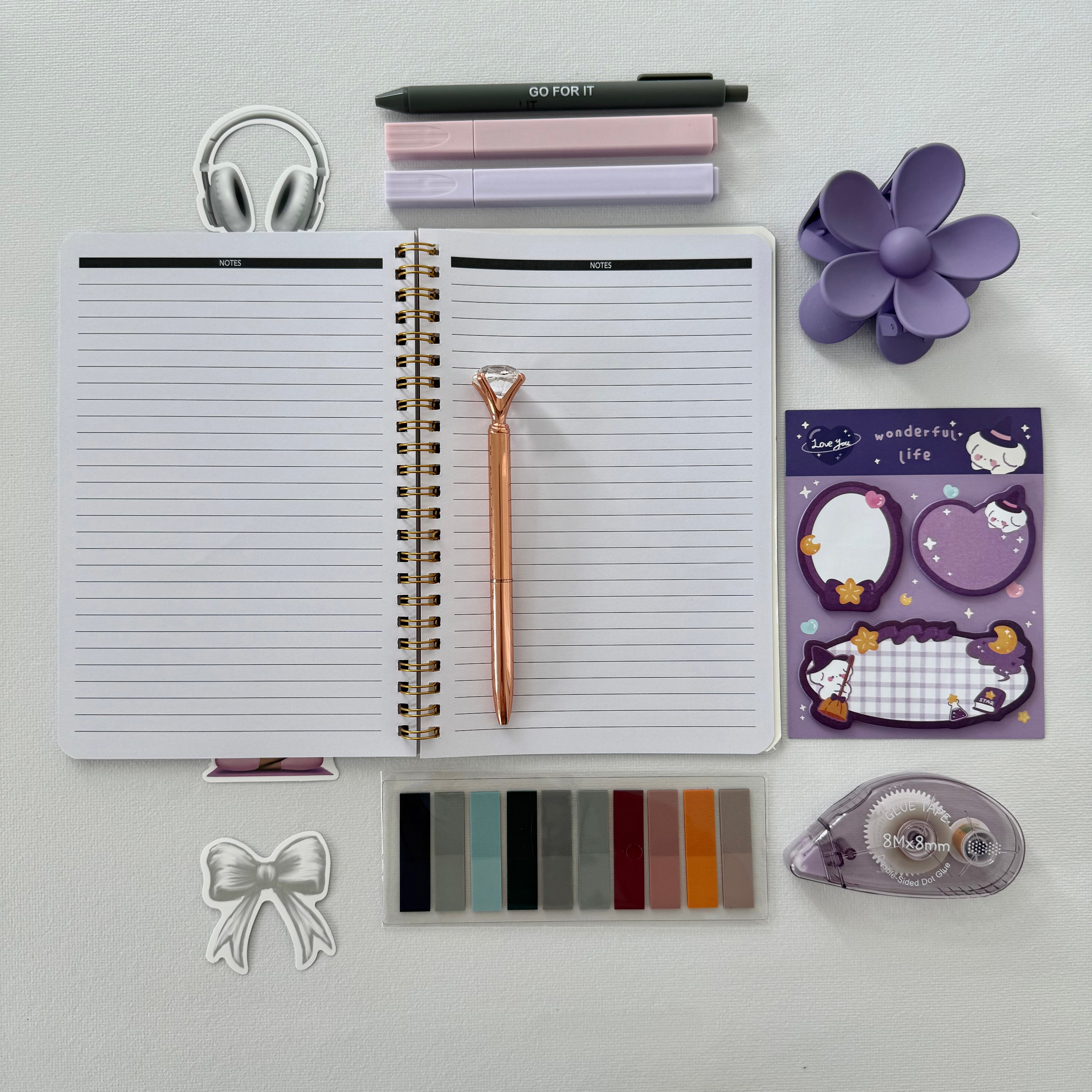 💜 Lavender Weekly Planner Bundle — Calm Focus, Clear Plans
