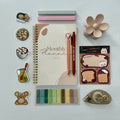 🤎 Cozy Neutral Monthly Planner Bundle — Calm Focus, Slow Mornings