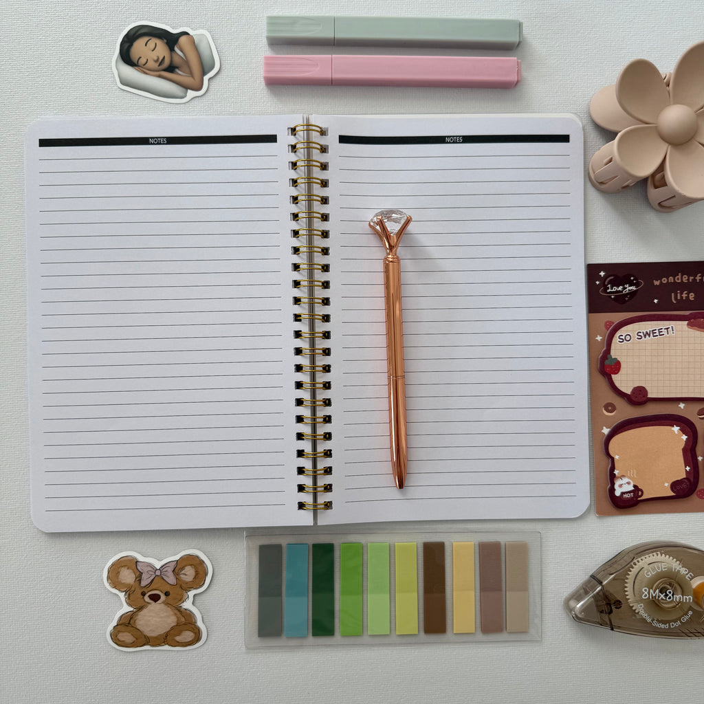 🤎 Cozy Neutral Monthly Planner Bundle — Calm Focus, Slow Mornings