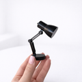 🖤 Black Mini Desk & Reading Lamp — Soft Light, Cozy Focus