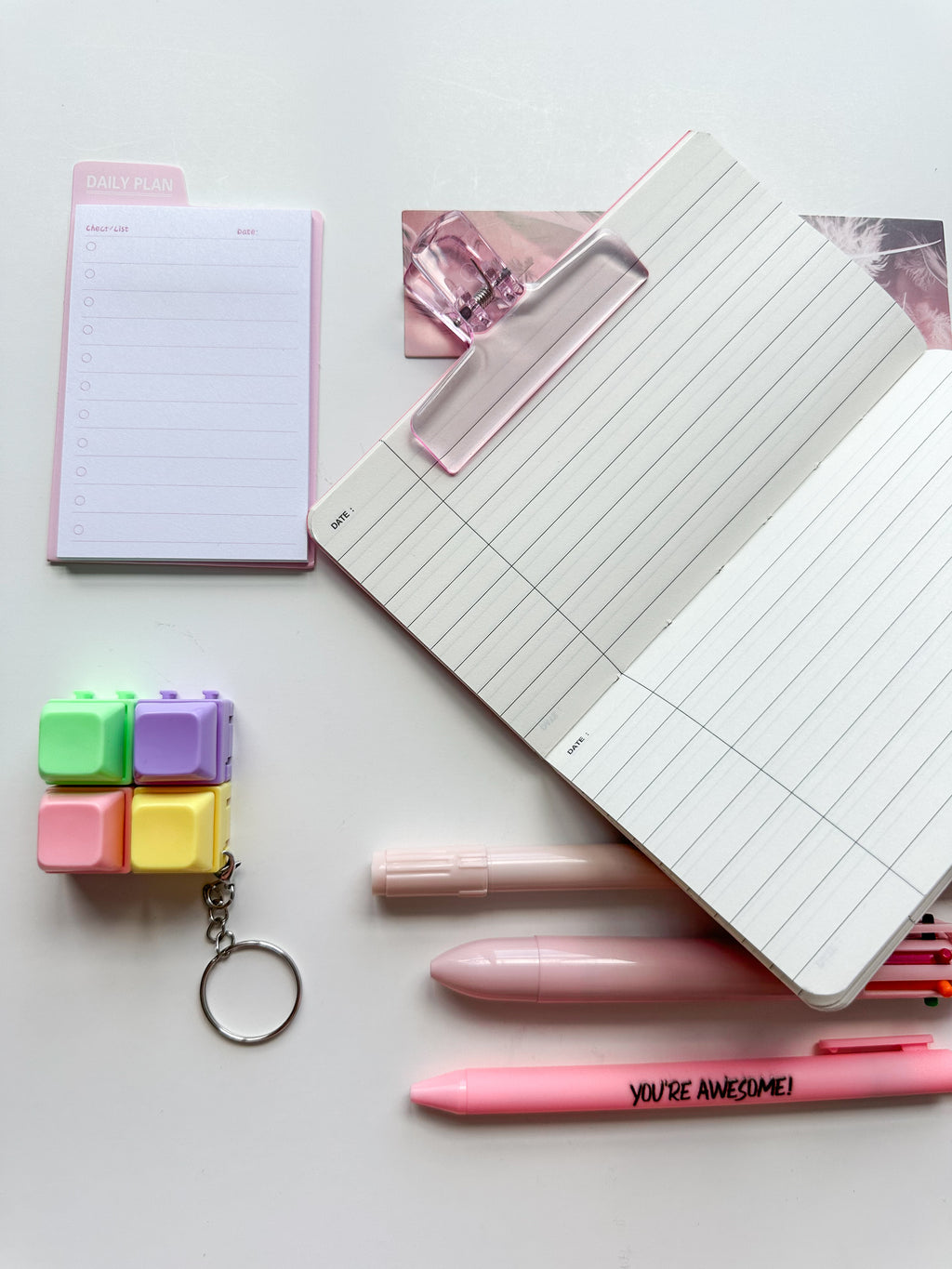 Blush Pink Everyday Essentials Kit
