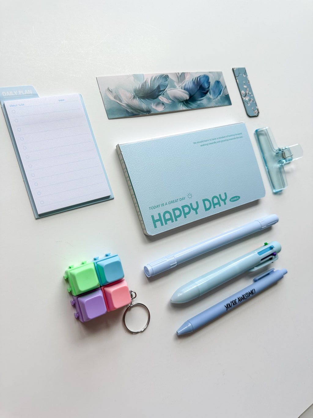 Powder Blue Everyday Essentials Ki