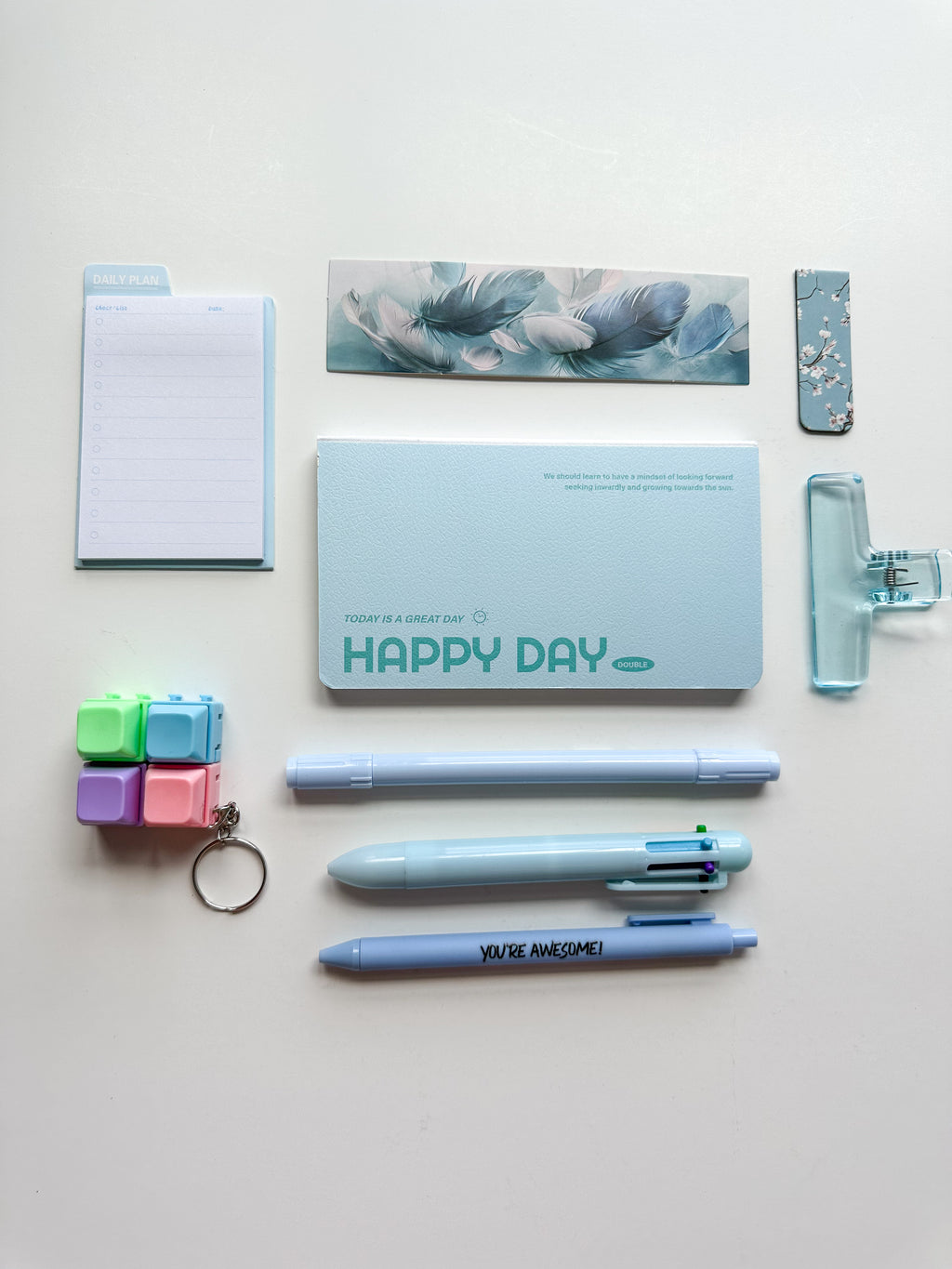 Powder Blue Everyday Essentials Ki