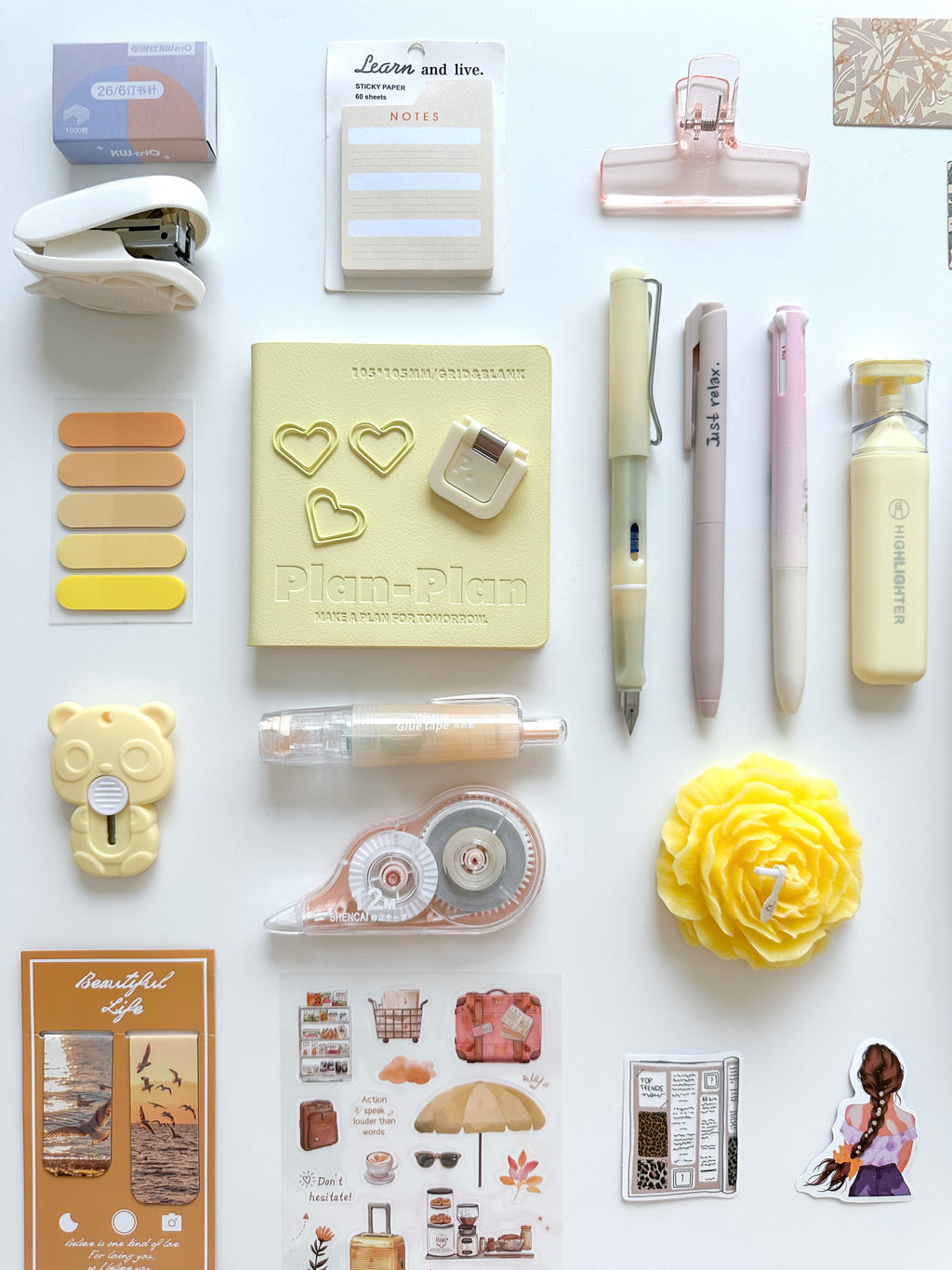 💛 Butter Yellow Bundle — Warm Light, Gentle Comfort