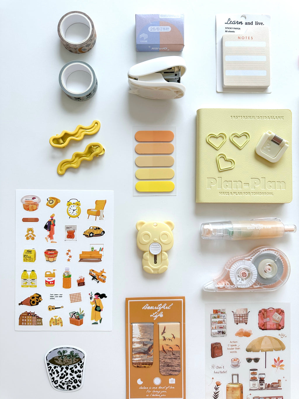 💛 Butter Yellow Bundle — Warm Light, Gentle Comfort