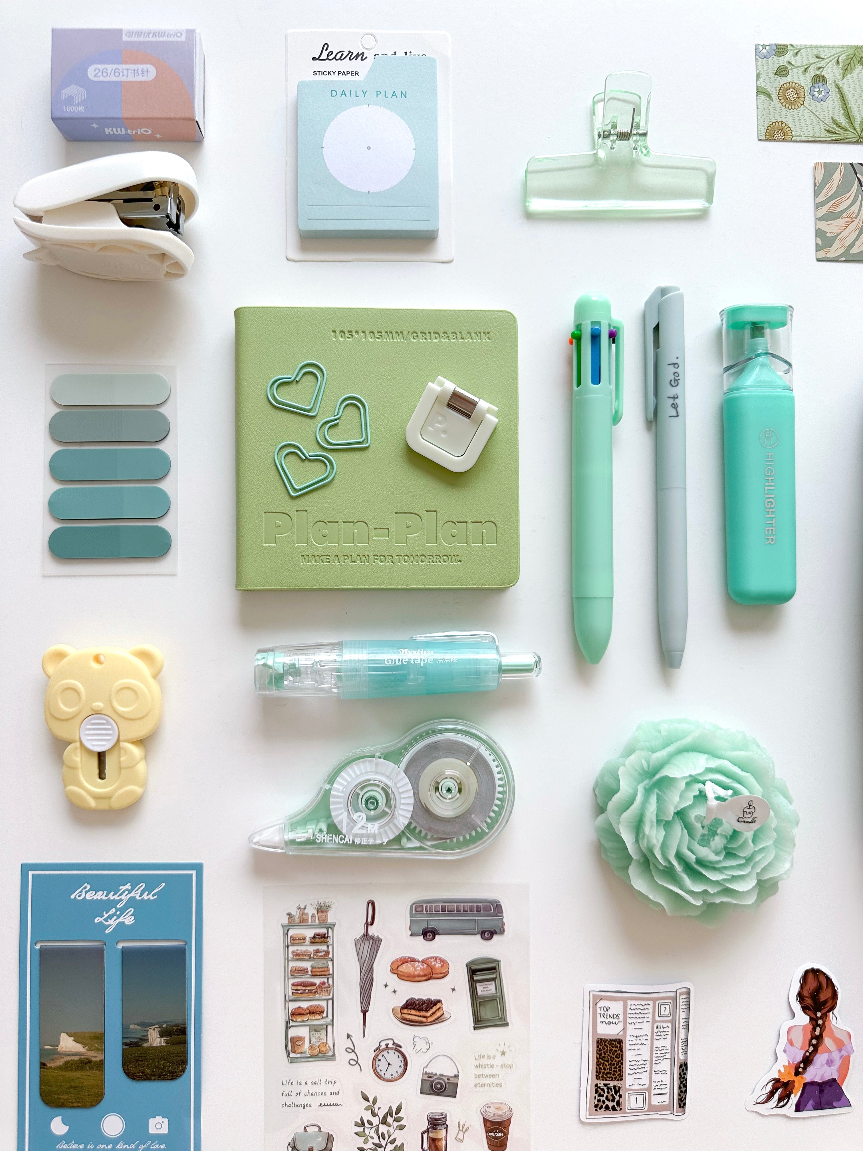 💚 Sage Green Bundle — Soft Balance, Quiet Clarity