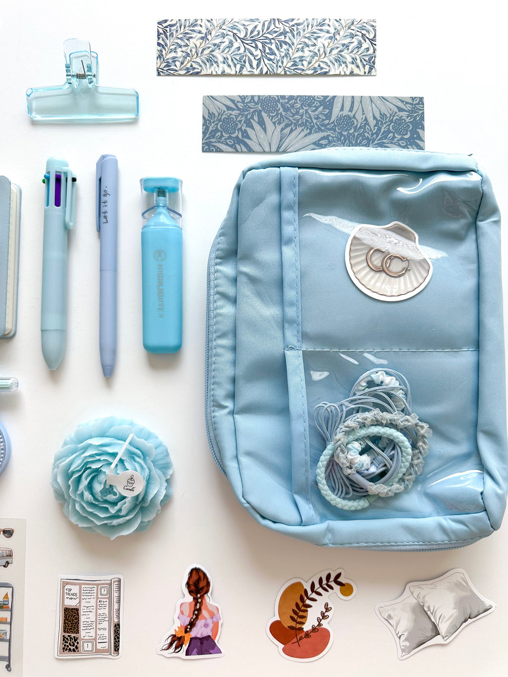 💙 Powder Blue Bundle — Calm Focus, Light Ease