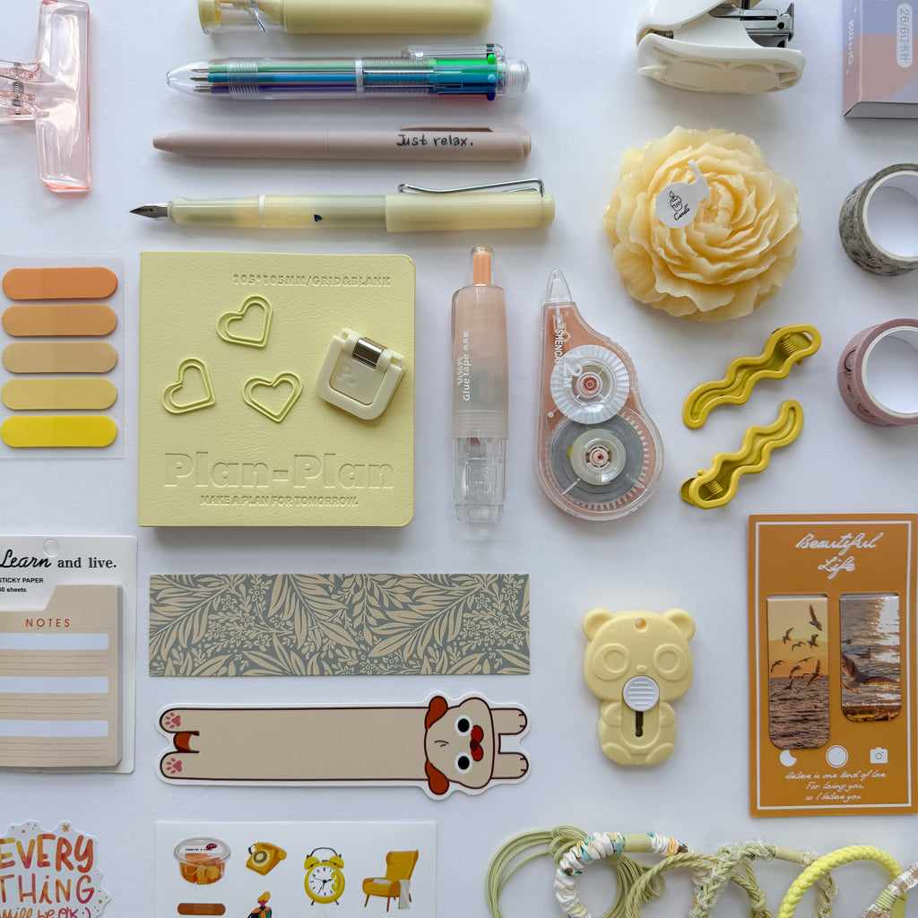 💛 Butter Yellow Bundle — Warm Light, Gentle Comfort