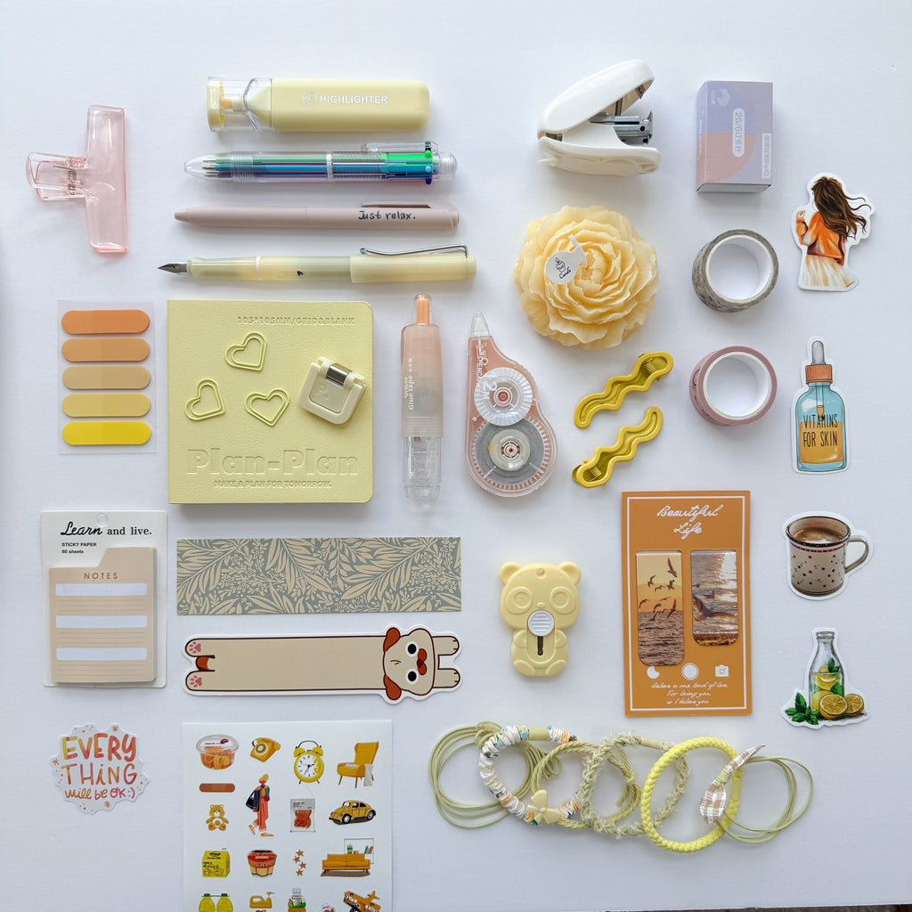💛 Butter Yellow Bundle — Warm Light, Gentle Comfort