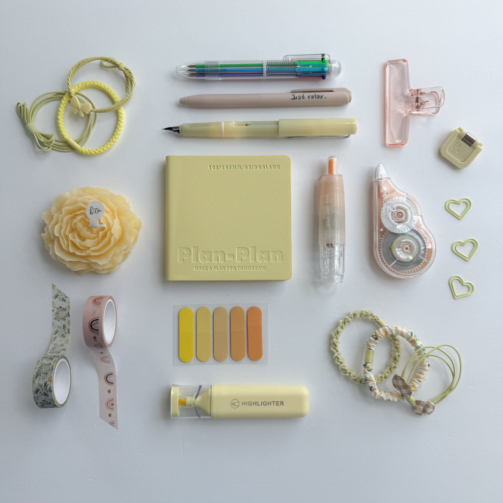 💛 Butter Yellow Bundle — Warm Light, Gentle Comfort