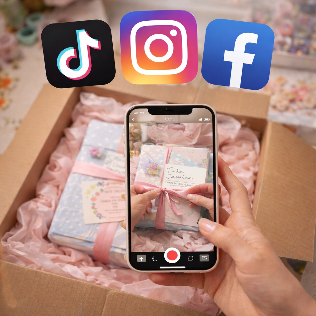 Personalized Packing Video (IG/Facebook/TikTok)