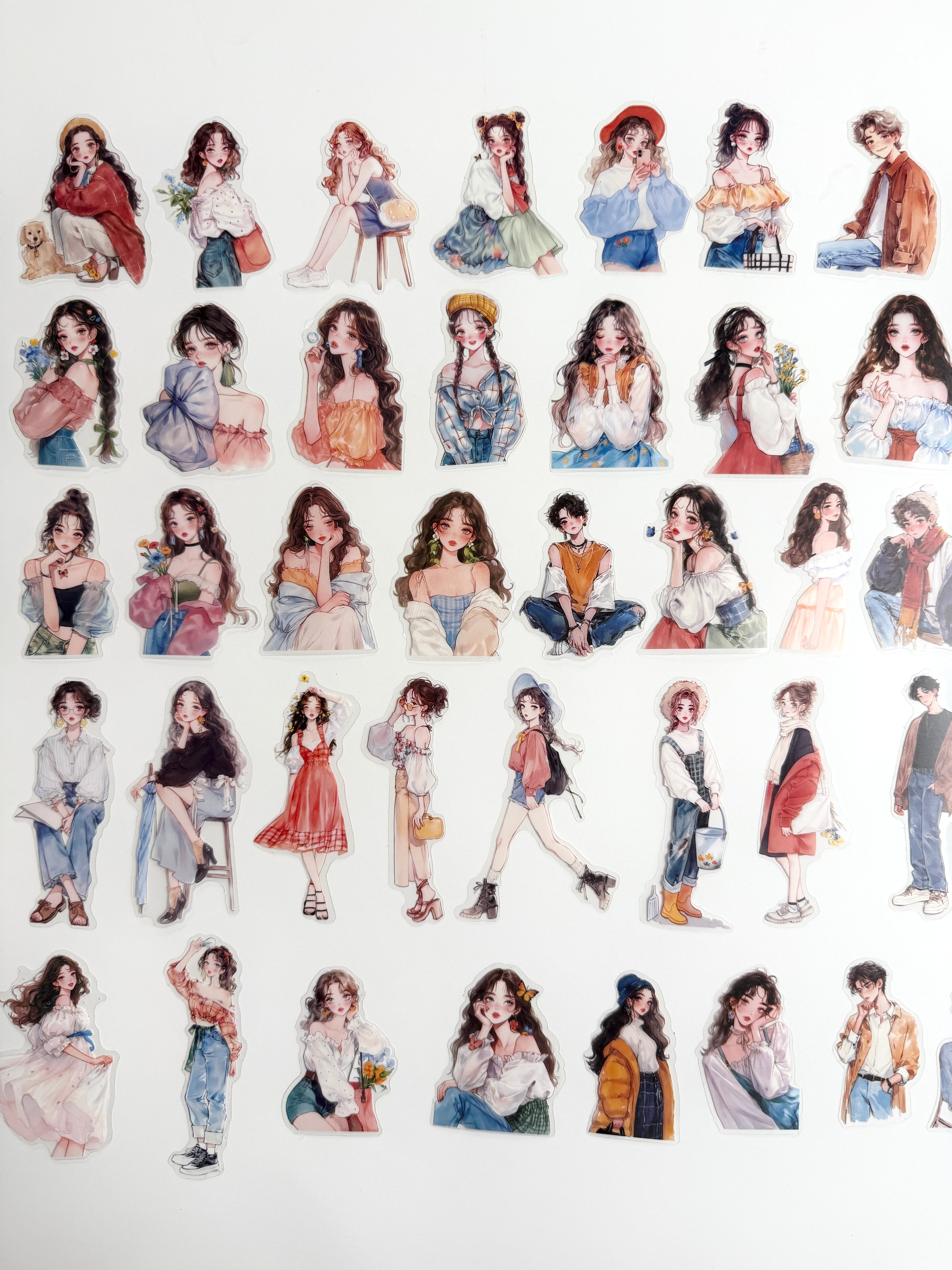 💗 Blush Daydream Sticker Tin – 100 Pieces