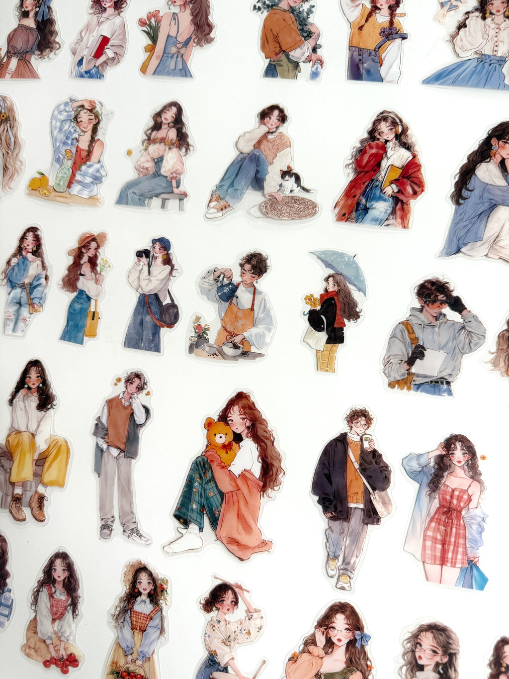 🩵 Blue Daydream Sticker Tin – 100 Pieces