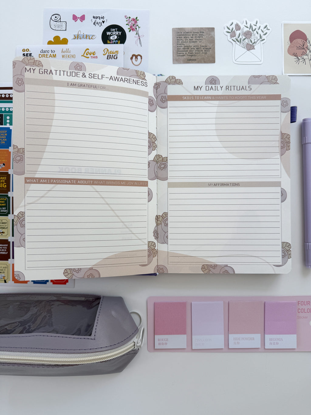 💜 Lilac Calm Planner Bundle