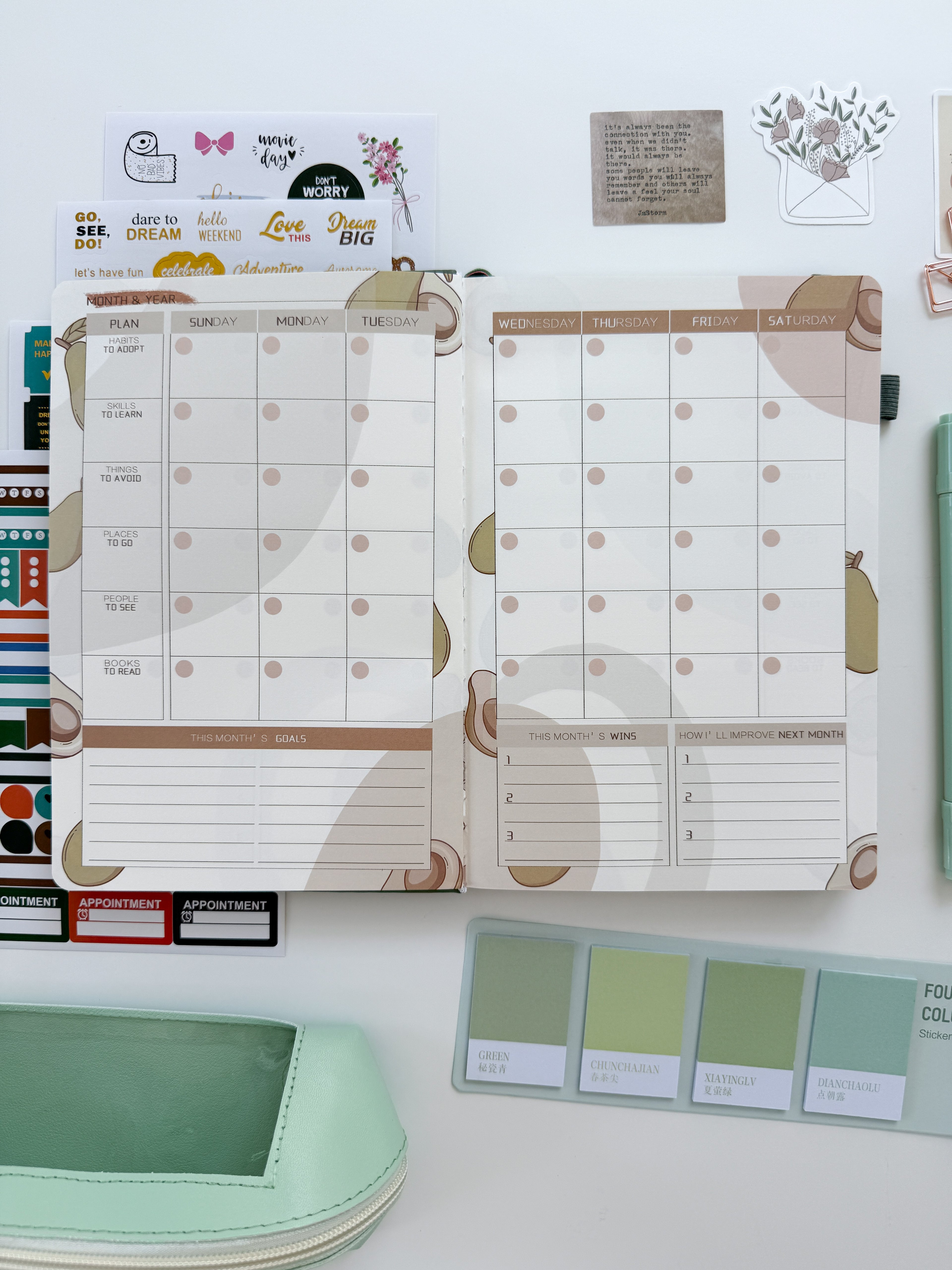 🌱 Sage Journal Planner Bundle