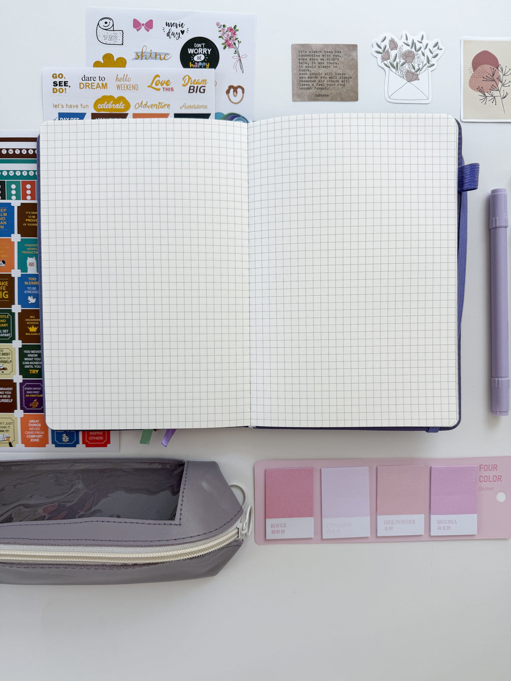 💜 Lilac Calm Planner Bundle