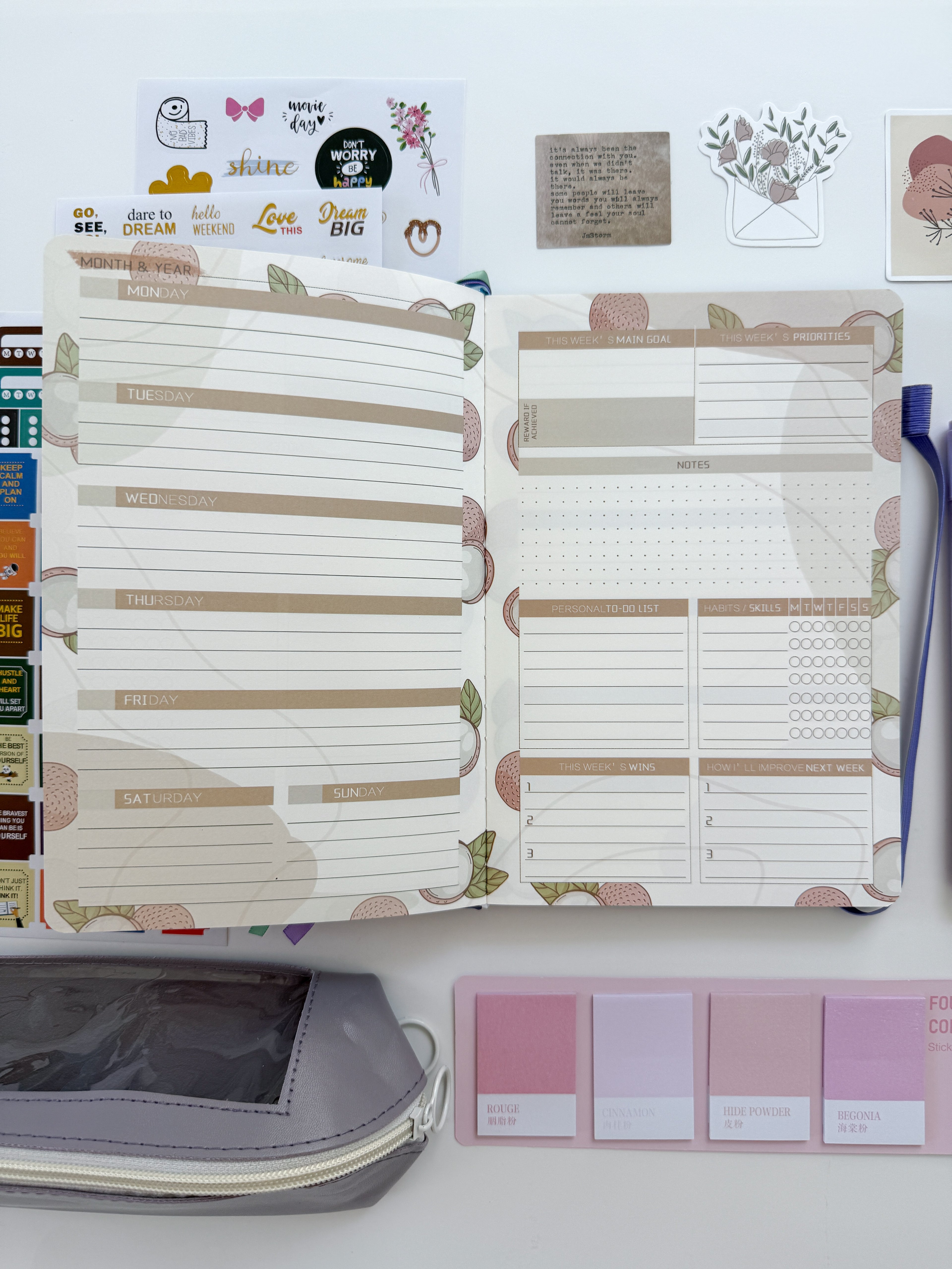 💜 Lilac Calm Planner Bundle