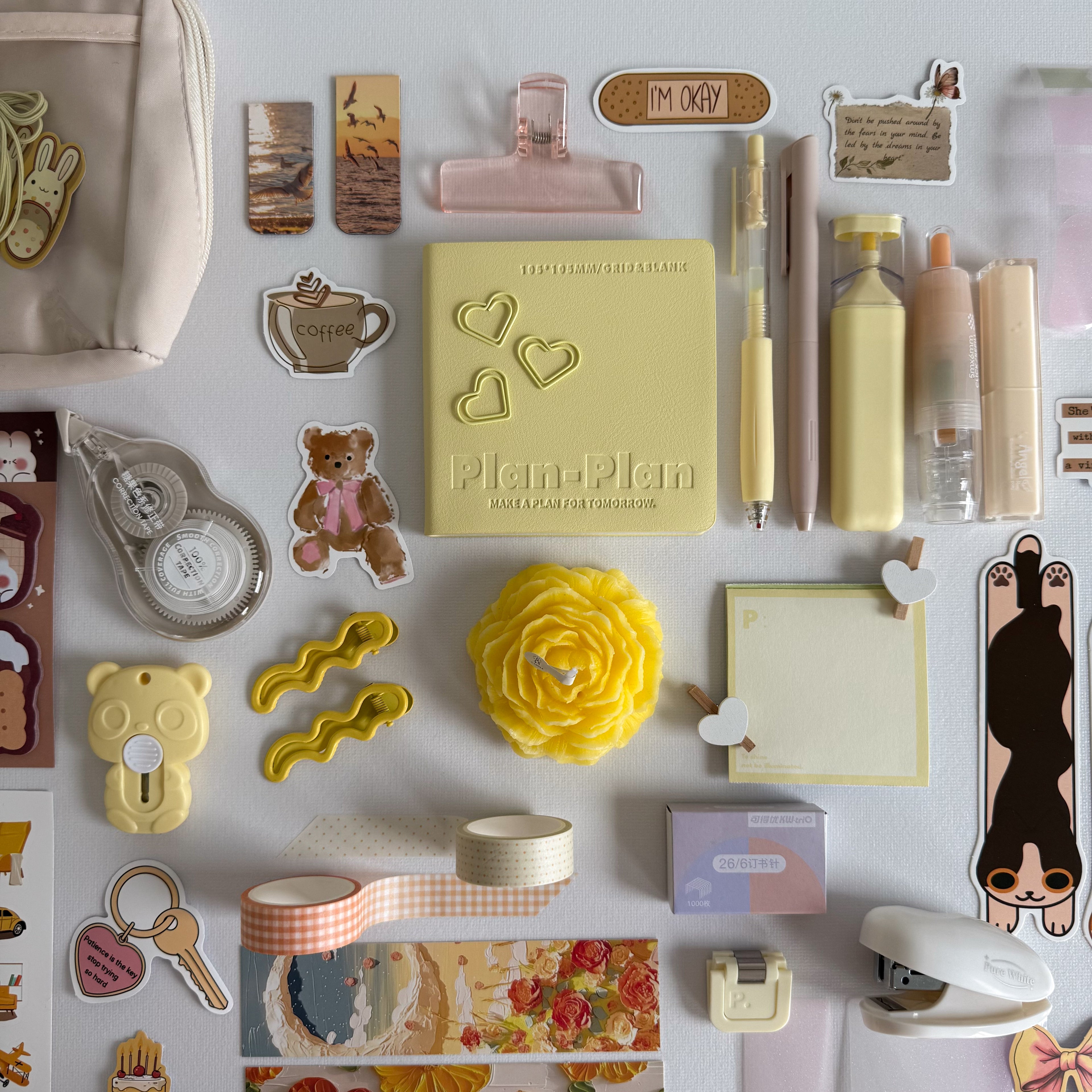 💛 Butter Yellow Bundle — Warm Light, Gentle Comfort