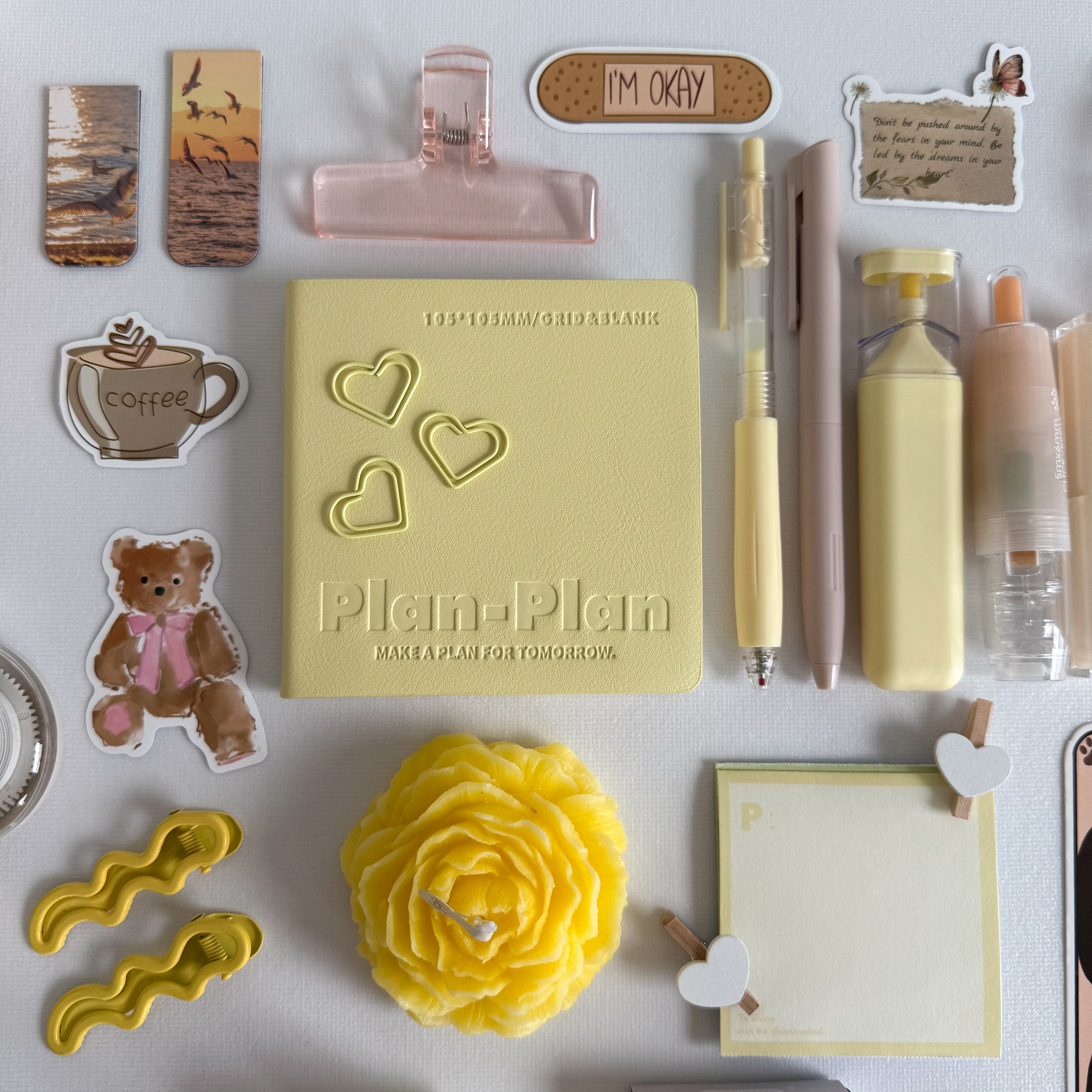 💛 Butter Yellow Bundle — Warm Light, Gentle Comfort