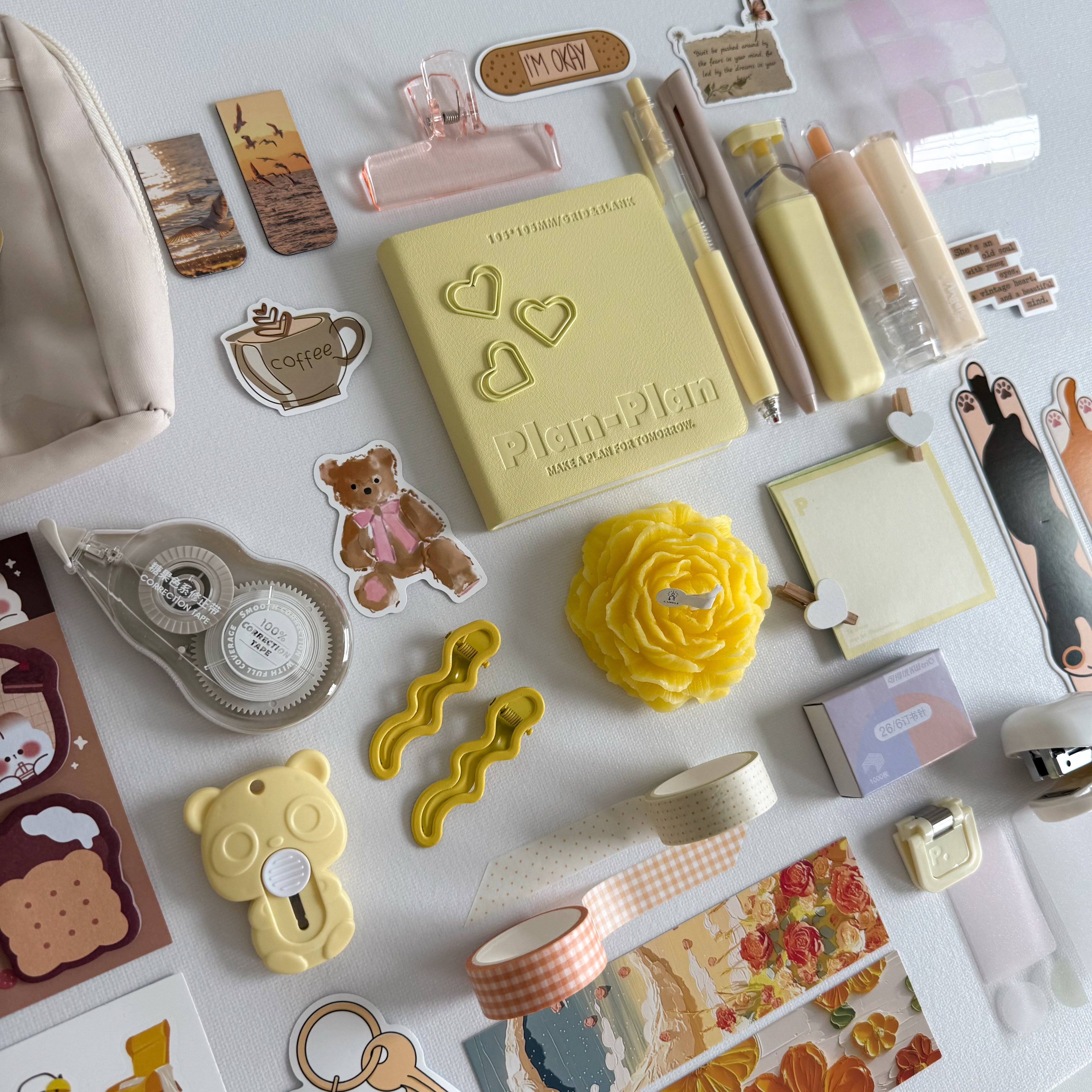 💛 Butter Yellow Bundle — Warm Light, Gentle Comfort